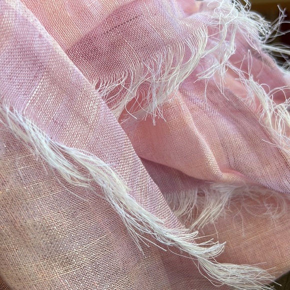 SASSO + SMYTH PINK SCARF - Picture 6 of 8